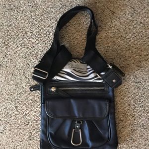 Braciano Cross Body Navy Bag